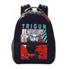 Trigun Vash Anime Manga Student Backpack School Bag Hiking Travel Daypack for Boys Girls Fashion Bookbag Shoulder Bags