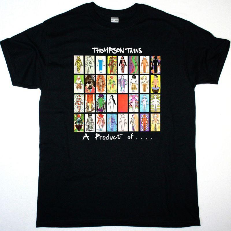 Thompson Twins A Product Of Best Rock T Shirts In0183 - Men s Summer Cotton Graphic Tee S разноцветный
