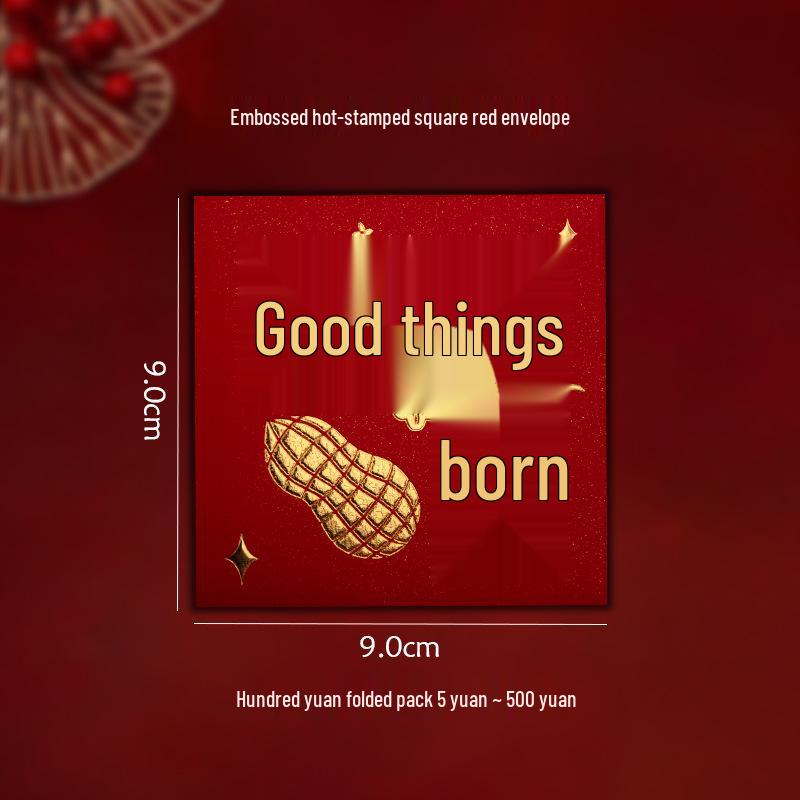 Mini Red Square Envelopes: Creative Lucky Gift Bags for Festivals