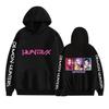 KPop Demon Hunters Anime Hoodies Graphic Printed Sweatshirts Casual Long Sleeve Tops for Men Women