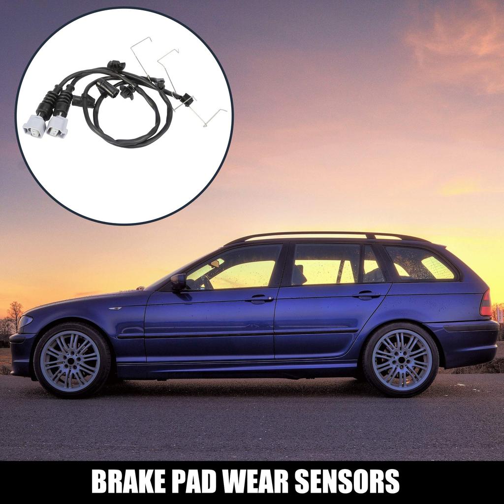 X AUTOHAUX Brake Pad Electronic Wear Sensor Indicator for Front Car 47770-50070 Lexus LS460 2007-2016 2 Pack