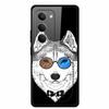 Glas-Rückseite für Xiaomi Redmi 15 4G Cartoon Niedlich Weicher Stoßfänger Harte Gehärtete Glas Hülle für Xiaomi Redmi 15 5G Hülle 6,9" Schale