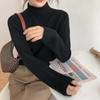 Knitwear Women's Sweater Half Turtleneck Loose All-match Top Bottoming Shirt Autumn and Winter