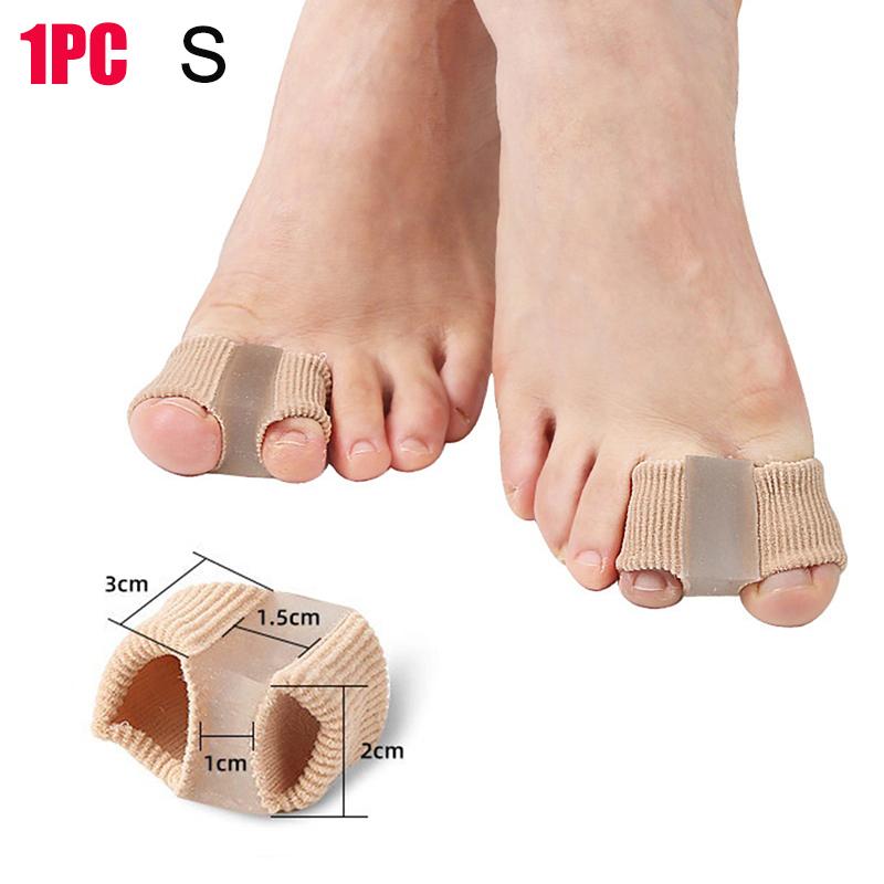 Zehenspreizer Silikon Zehenspreizer Separator Hühnerauge Hallux Valgus Orthopädische Abstandshalter Hühnerauge Überlappend Hammerzehe Zehenkorrektor