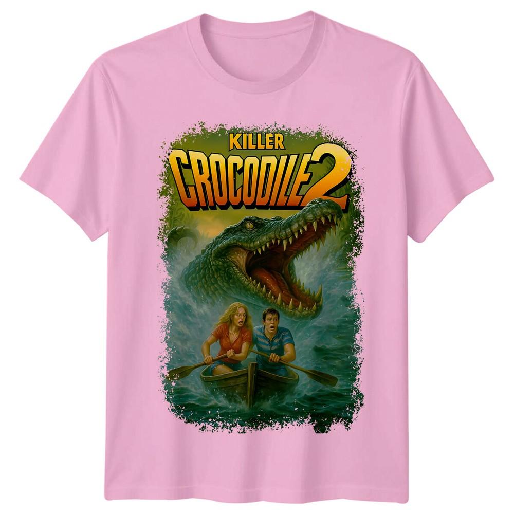 Killer Crocodile 2 1990 Movie Poster Inspired Tshirt Retro 80s Tee