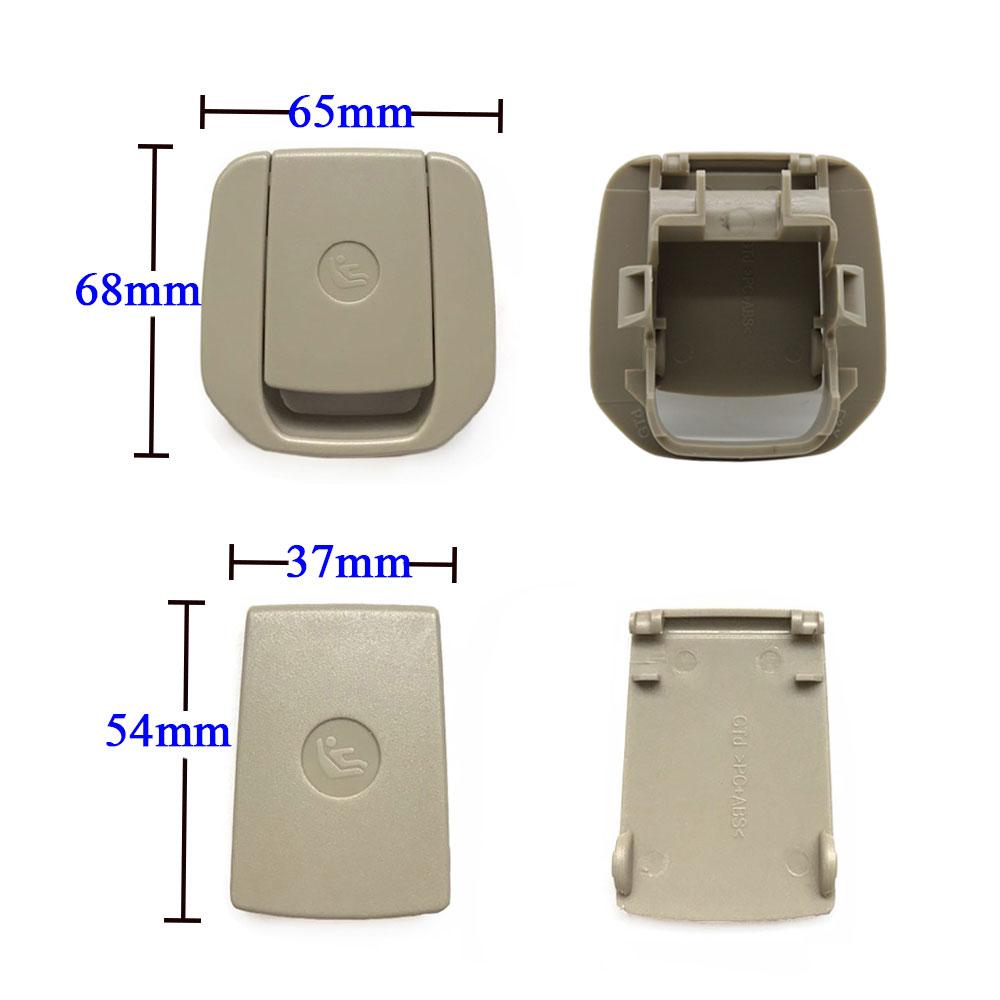 Car Rear Child Seat Anchor Safety ISOFIX Cover Restraint For BMW 1 2 3 X1 Series F20 F21 F22 F30 F31 F35 E84 E87 E90