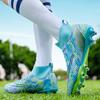 Mens Football Shoes New FG Wear-resistant Breathable Synthetic Grass Training Competition Football Boots for Man