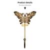 European Enamel Butterfly Hook Cloisonne Hook Painted Retro Hanging Hook Coat and Hat Decorative Hook