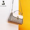 FOXER Women's Large Capacity Shoulder Crossbody Handbag
