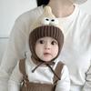 with Flaps Kids Knitted Hat Warm Baby Beanie Cute Winter Beanie  for Baby