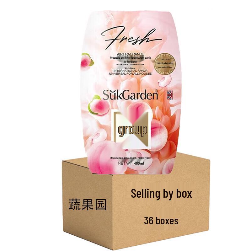 Shu Guo Yuan White Peach Deodorizing Air Freshener Gel