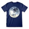 E.T. the Extra-Terrestrial Unisex Adult Moon Silhouette T-Shirt