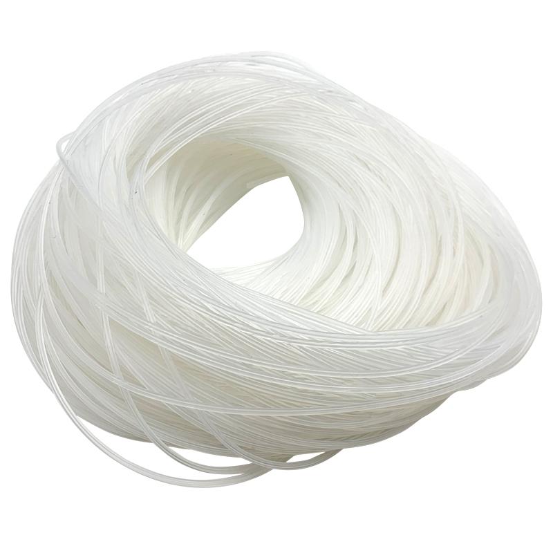 5M/10M Transparenter flexibler Silikonschlauch ID 0,5 1 1,5 2 2,5 3 3,5 4 mm Lebensmittelqualität Schlauchrohr Temperaturbeständigkeit Ungiftig