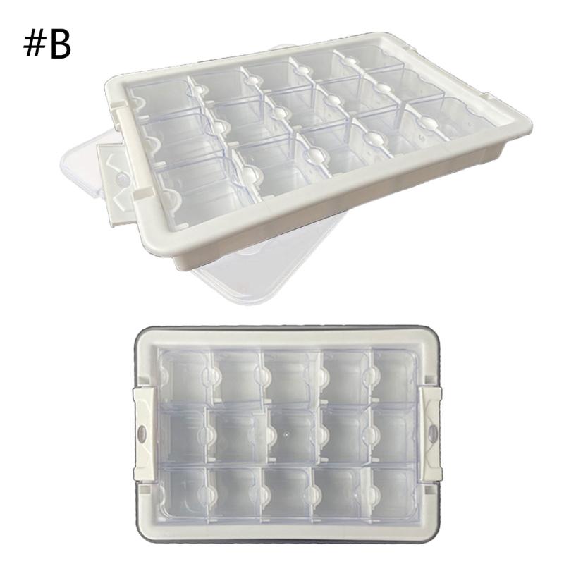 Bead Organizers Case with Multiple Compartments Home Accessory Supplies for Jewelry Making Sturdy Storage Container