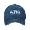 Baseball Cap Argentina Flag Design Merch Summer Vintage Hip Hop Hats UnisexTeens Custom Running Hippie SunProof Snapback Cap