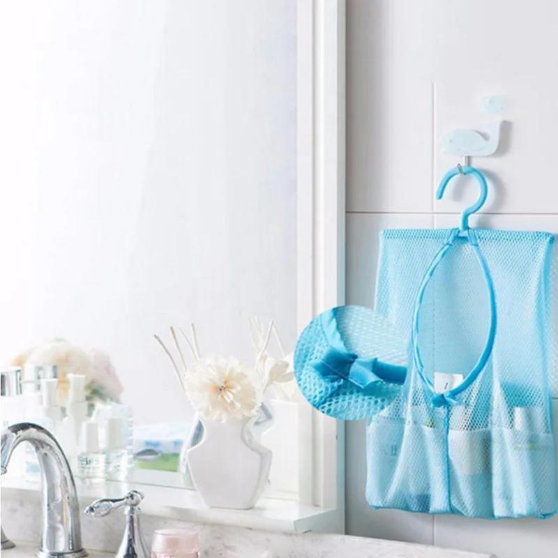 Kuchyň Koupelna Závěsné Úložiště Kolíček na prádlo Síťovaná taška Závěsný háček Organizér Velkoobchod a DropShip Organizér na oblečení