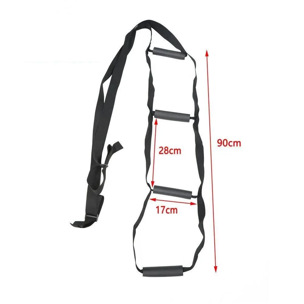 Bed Ladder Assist Sit Up Assist Strap with Handle Strap Rope Ladder Bed Support Sitting Pull Up Hoist for Elderly Senior