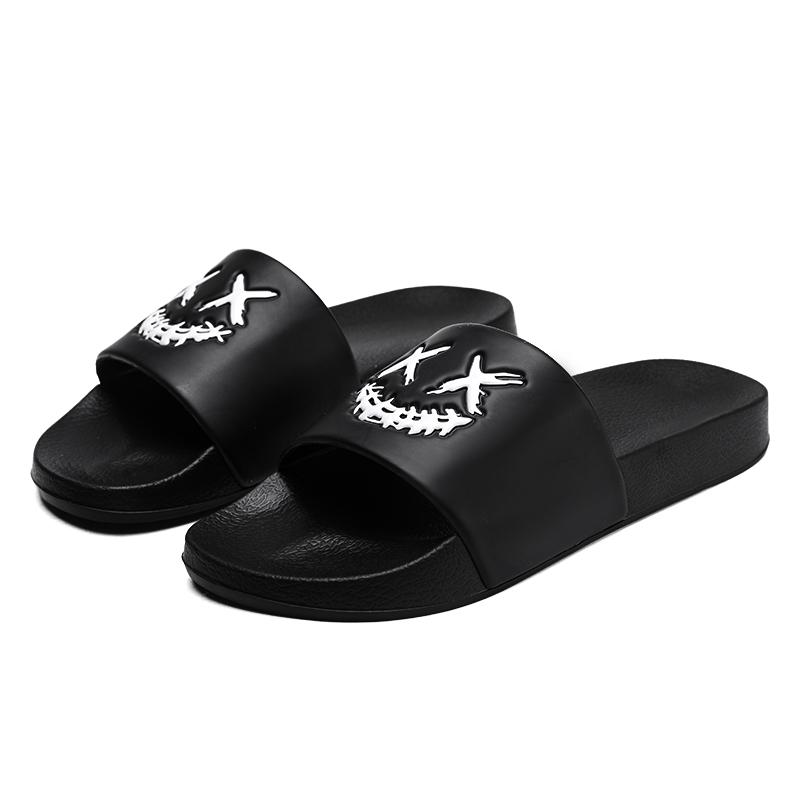 

Мягкие домашние мужские тапочки для пары, летние комнатные нескользящие тапочки-сандалии для ванной, гостиничные цветные мужские шлепанцы, туфли на плоской подошве, размер 39-46 42 чёрный