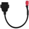 Durable-OBD Motorcycle Cable For Honda BENELLI 6 Pin Plug Cable Diagnostic Cable 6Pin To OBD2 16 Pin Adapter