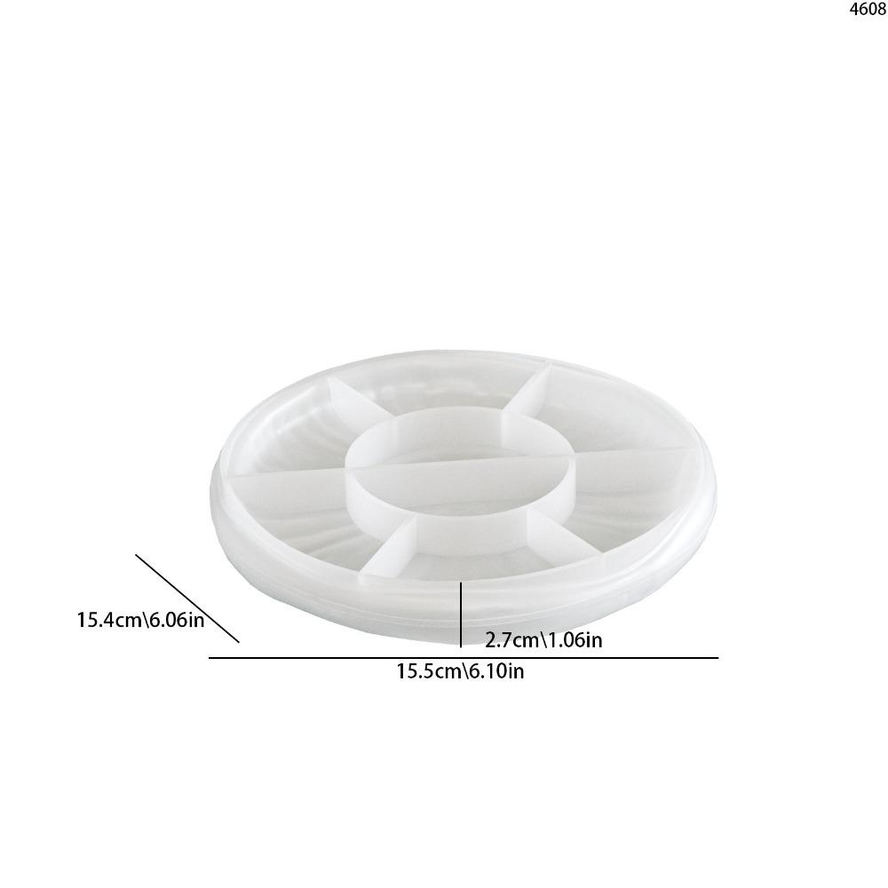 New Mushroom Storage Tray Plaster Mold 3D Reusable Plaster Mold Silicone DIY Resin Mold Home Decor