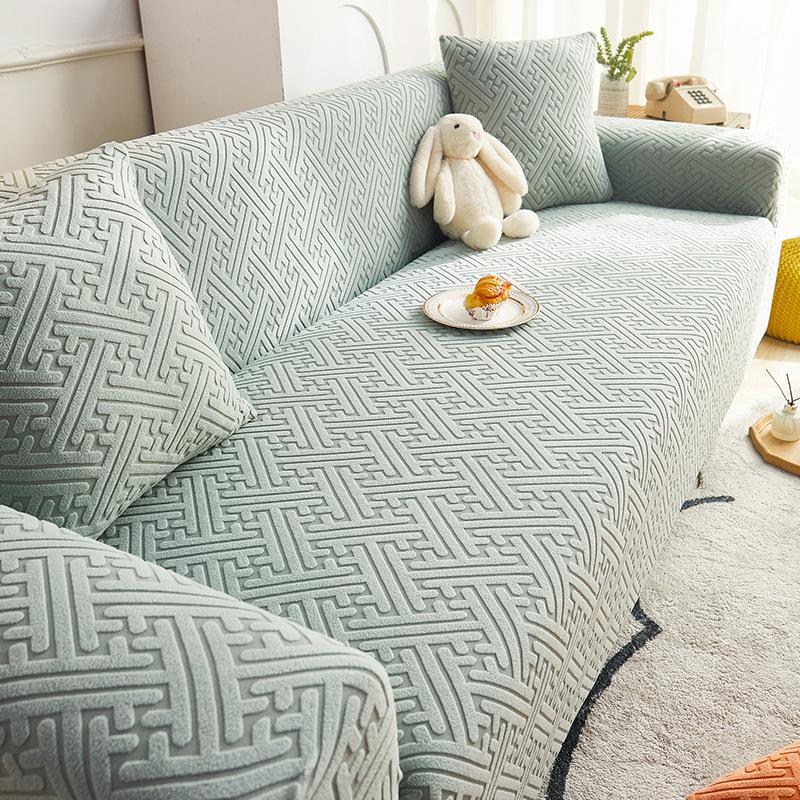 Simple Windproof Cat Scratch Sofa Cover All Inclusive Universal Single Protective Cover for All Seasons