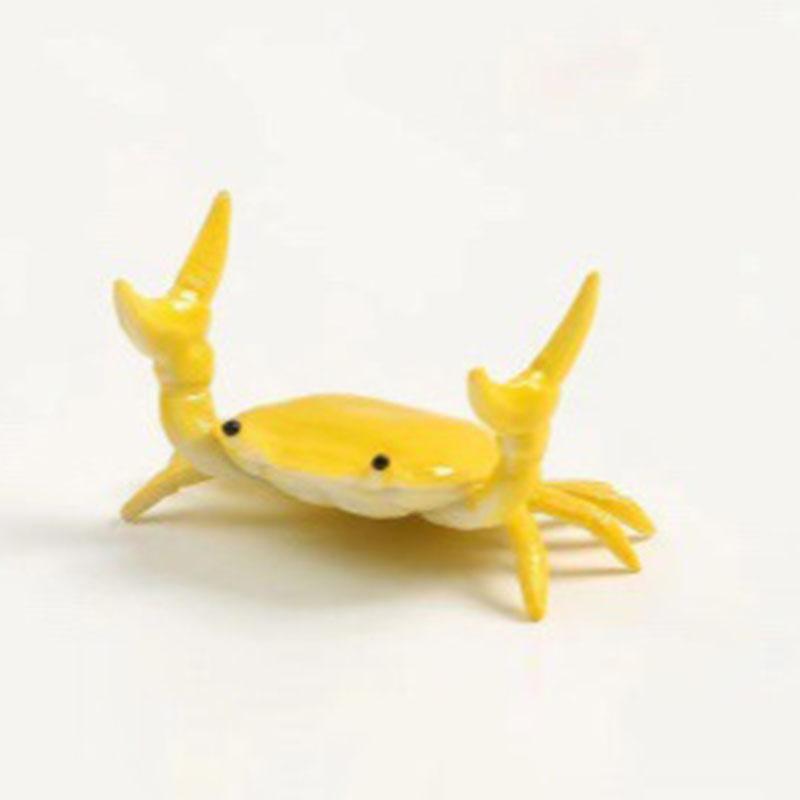 Funny Crab Pen Holder Desktop Creative Lift Weight Stationery Organizer Cute Decor For Desk Work Office Study Ins Aesthetic 2026