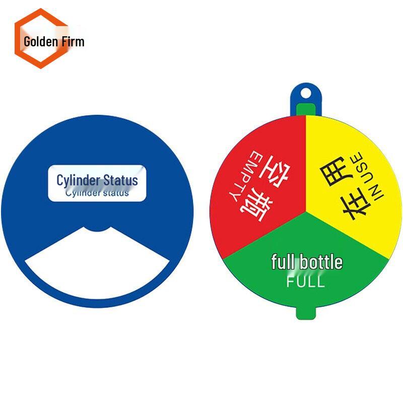 Jingulao KCxh-397 Hospital Oxygen Cylinder Safety Sign 8x8 cm