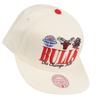 Casquette Snapback - MITCHELL &amp; NESS - RETRO FRAME NBA - Chicago Bulls - 100% coton - Unisexe