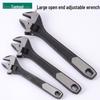 Multi-Function Adjustable Wrench: Large Opening, Short Handle
