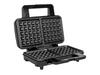 Waffle Maker 2 Waffle Squares 1000W Teesa High Power Non-stick Coating
