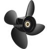Outboard Propeller, Replace for OEM 3587522, 4-Blade 14 1/4\" x 19\" Pitch Aluminium Boat Propeller, Compatible with Volvo Penta SX Drive All Models,