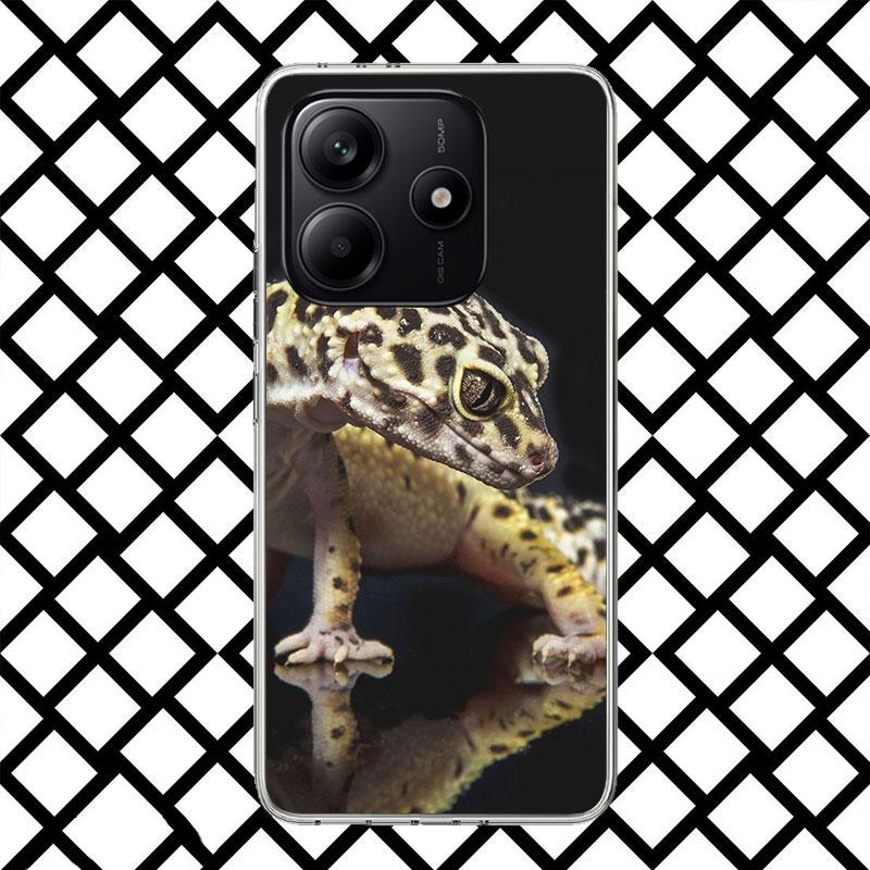 Lizards Geckos Phone Case for Xiaomi Redmi Note 15 14 14S 13 12 12S 11 Pro Plus 11E 11T 11S 10S 5G Soft Cover Fundas Redmi Note