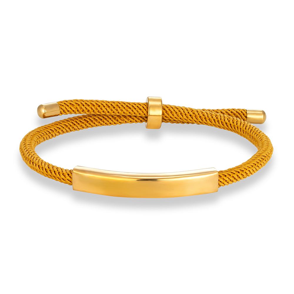 Punk SOS Custom logo Engrave Text Rope Bracelet customize Stainless Steel Bracelets For Women Men ID Bracelet