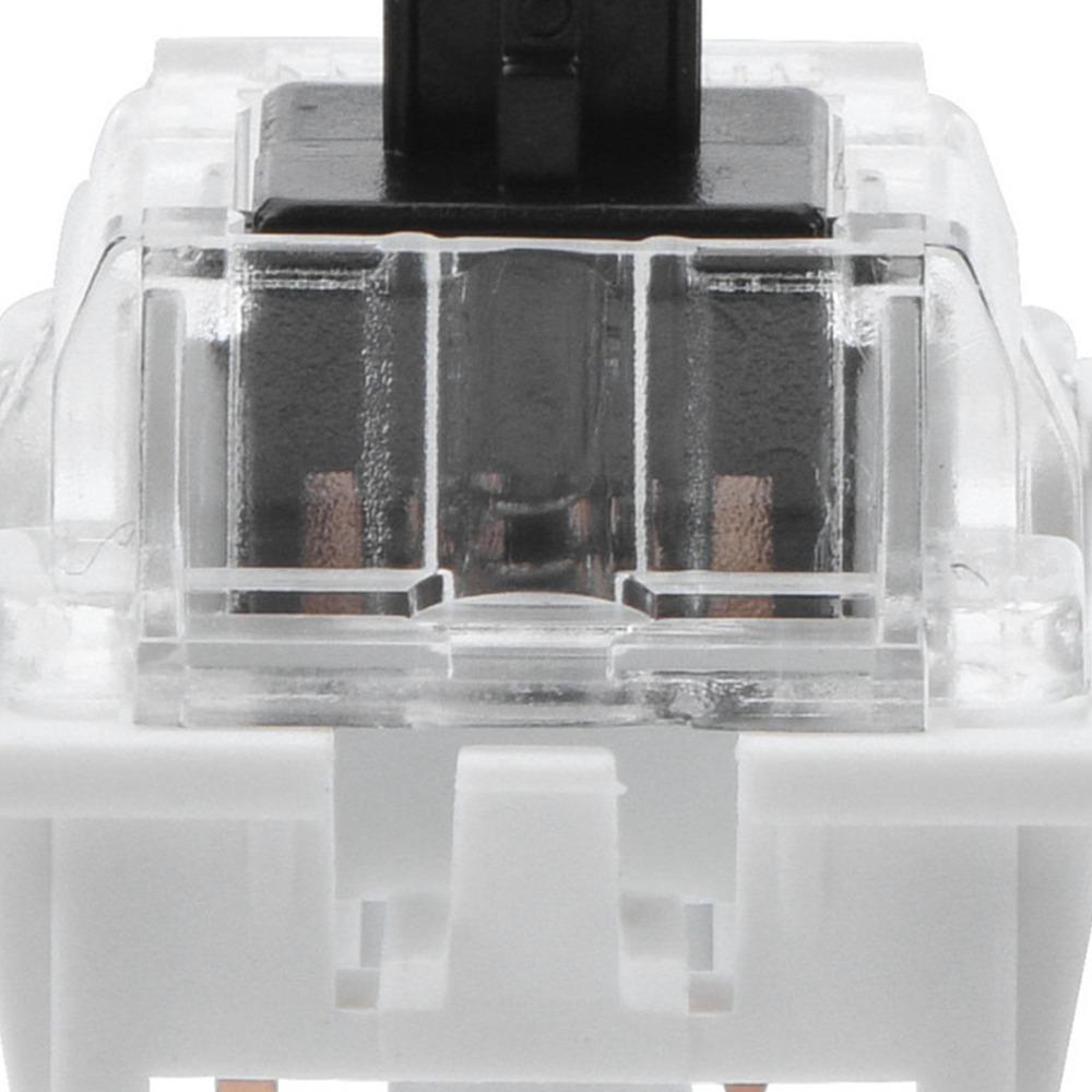 20PCS Black Switch Keyboard Switches 3 Pin Cross Black Axis Switch Replacement Mechanical Keyboard
