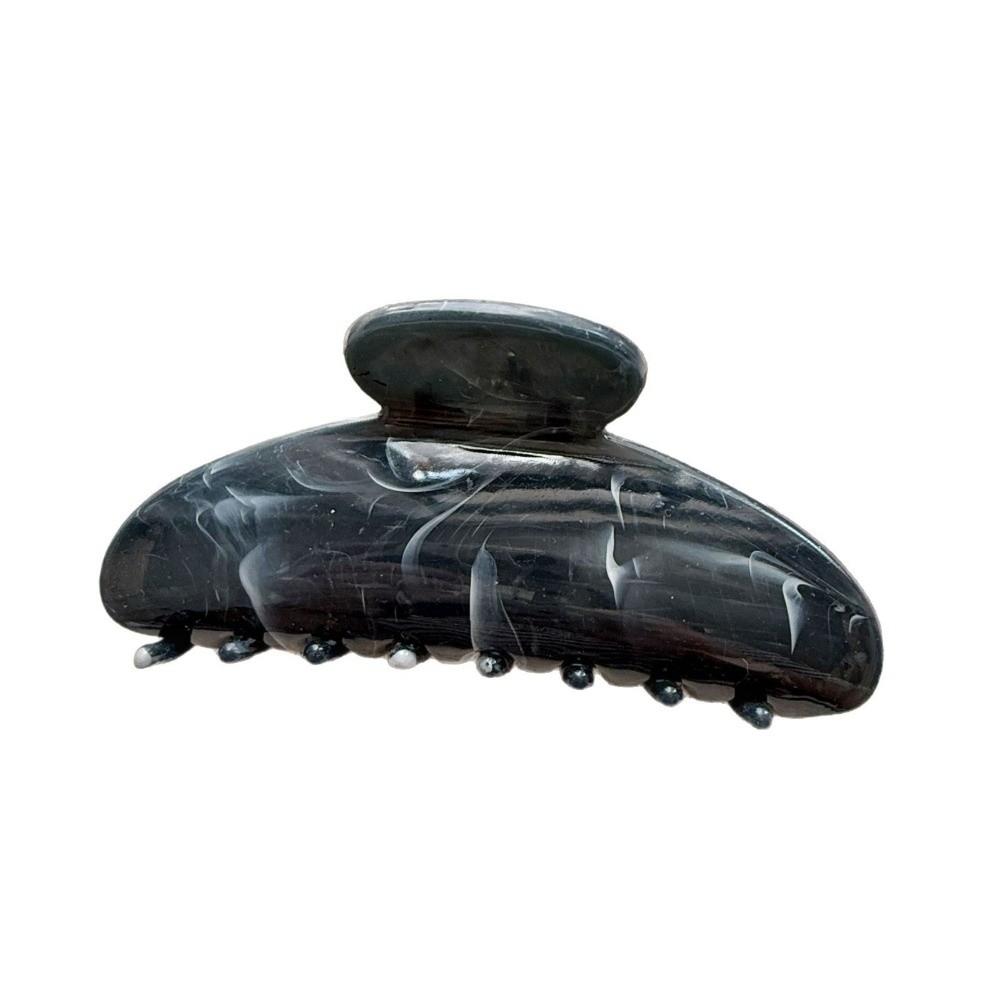 New Marble Stripes Pattern Hair Claw Clip Large Colorful Hair Clip Decorative Hairpin Women