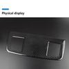 For BMW E90 E92 E93 3 Series 2005-2012 - Carbon Fiber Dashboard AC Air Vent Frame, Self-Adhesive Anti-Scratch Sporty Trim