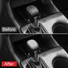 For Honda Civic 11th Gen  2022 2023 Stainless Steel Car Gear Lever Shift Knob Cover Stickers Interior Decoration