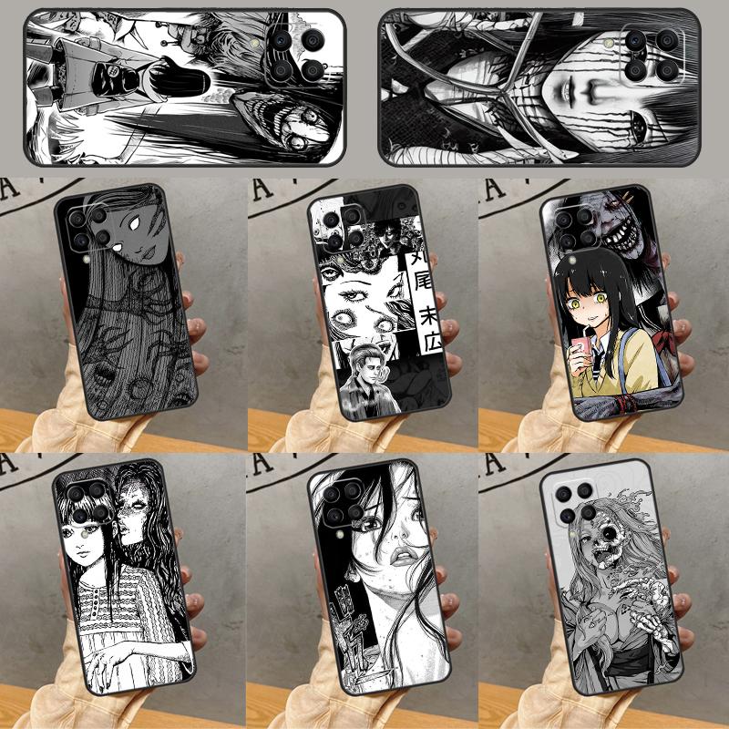Horror Manga Style For Samsung Galaxy M52 M32 M06 M16 M13 M14 M33 M12 M31 M55 M15 M11 M21 M35 M53 M34 M54 Case