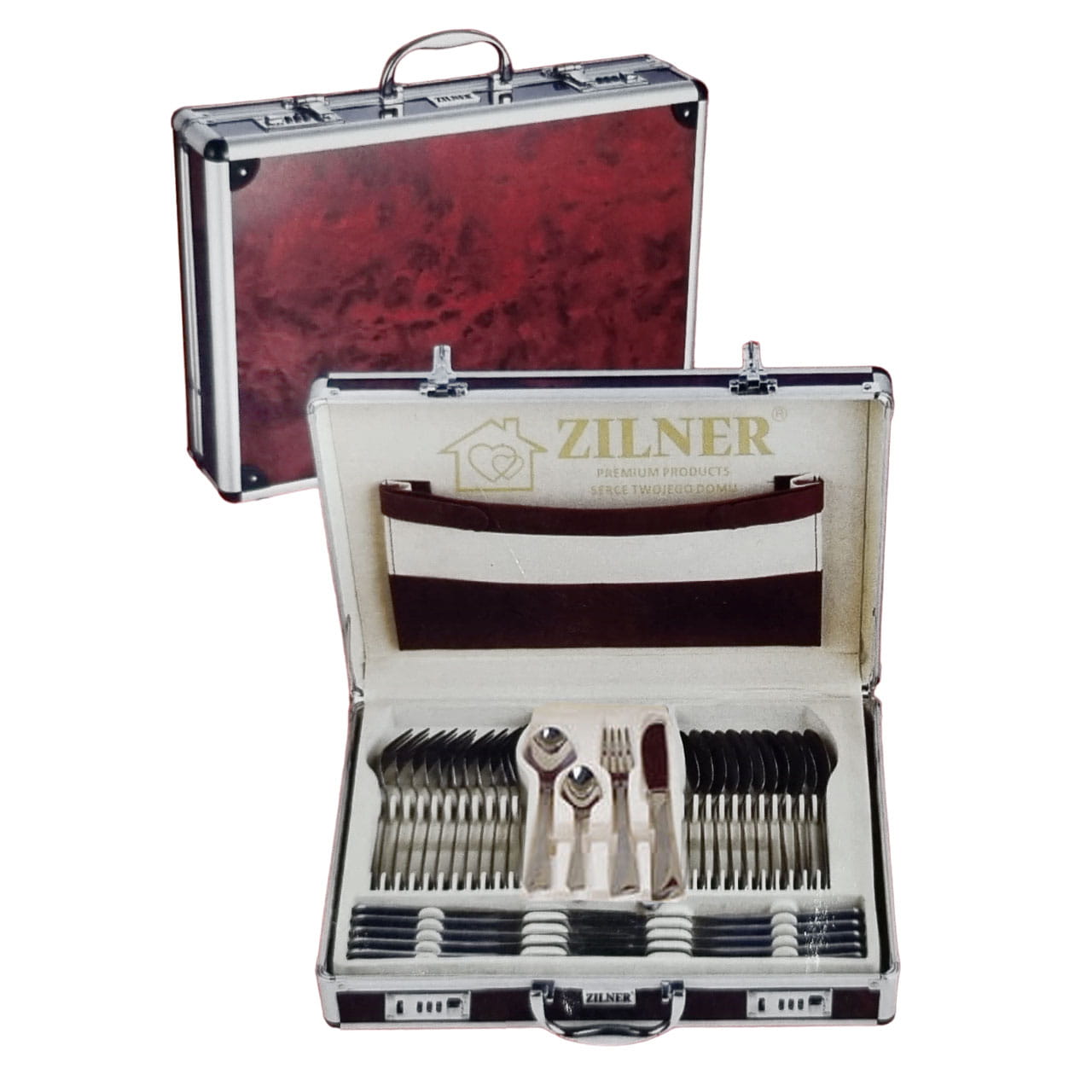 72-piece cutlery set ZILNER ZL-6516 Satin