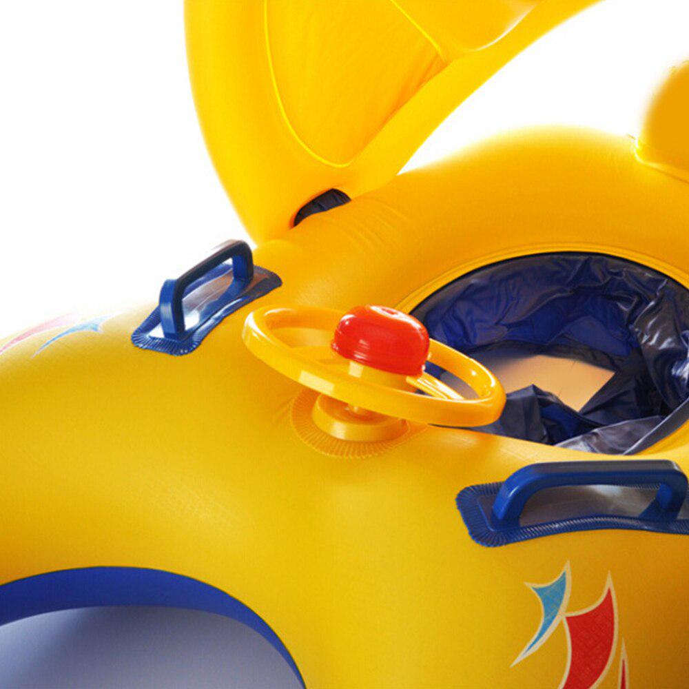 Inflatable Circle Baby Swimming Ring Double Baby Pool Accessorie Children Swimming Circle Baby Float