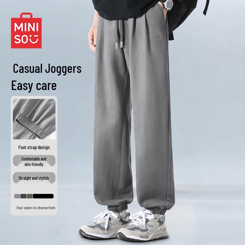 MINISO Men s American Retro Tapered Casual Harem Pants M