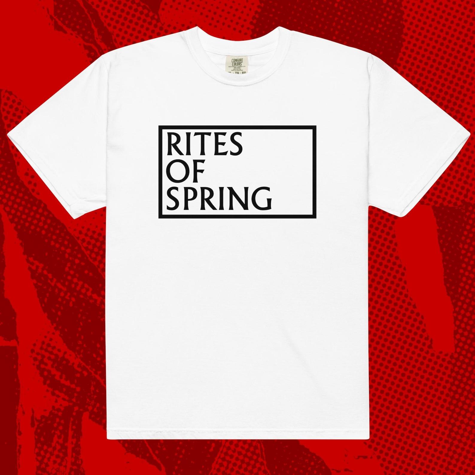 Rites Of Spring Logo Shirt | DC Emo Post HC Fugazi Embrace Moss Icon Dag Nasty M
