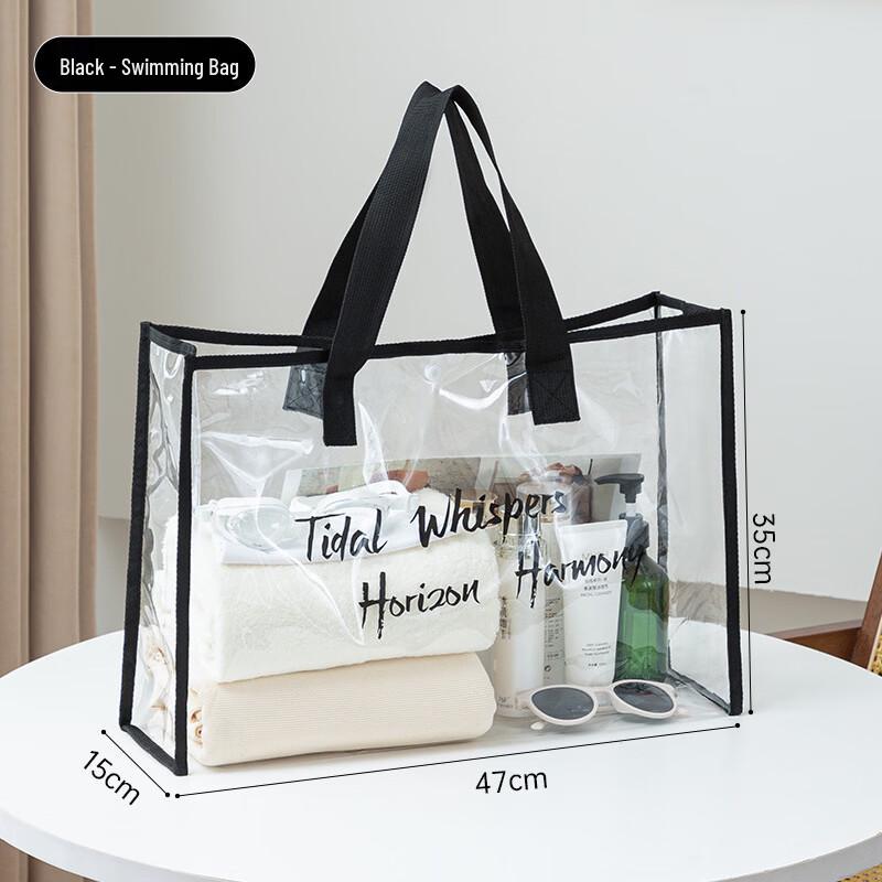 

Transparent Waterproof Beach & Swim Bag