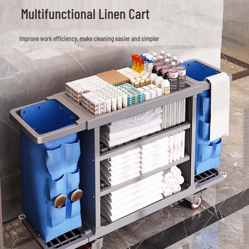 Yingbai Industrial Commercial Cleaning & Linen Service Cart
