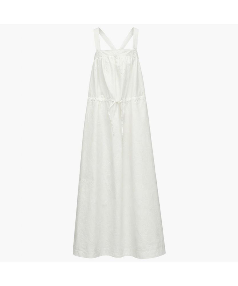 LORSEOUL Sleeveless Cotton String Long Dress_Cbop250703