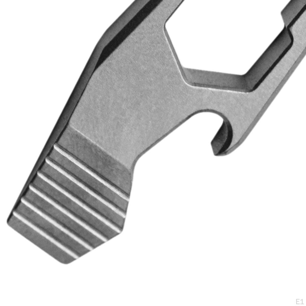 Keychain Multitool Bottle Opener Men Gift Outdoor Multifunction Lightweight Pocket Tool