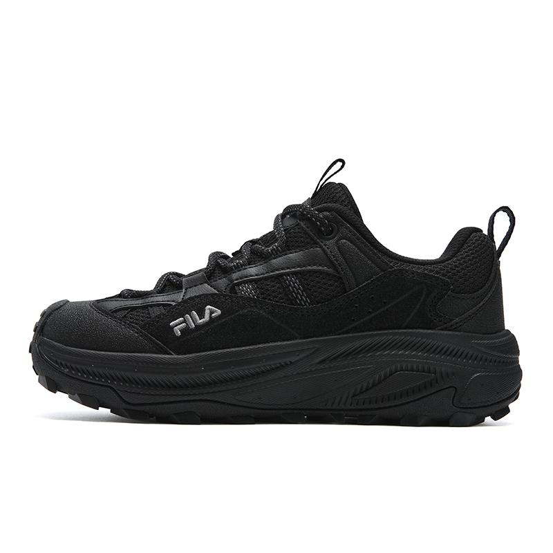 New FILA Abrasion Resistant, Breathable, Lightweight Low top Casual Shoes Women's Black F12W542123FBK