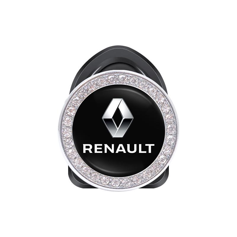 Car Hooks Mini Storage Hook Crystal Decoration Hook For Renault Clio Sandero Captur Megane R5 4 E-tech Scenic Austral Rafale QM6 Z555