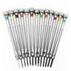 13PCS Watch Repair Screwdriver Kit 0.6mm-2.0mm Steel Slotted/Cross Screwdriver Set Professional Watchmaker Repair Tool Accessory