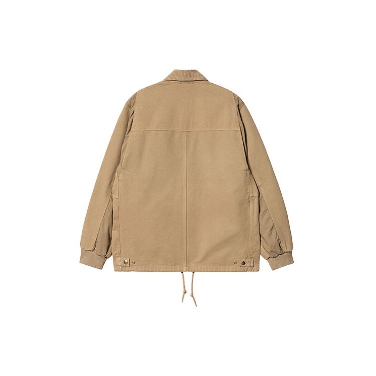 Carhartt WIP Medley Dearborn Canvas 12oz Jacket Dusty H Brown (Garment Dyed) Men Streetwear I030439-07E-GD